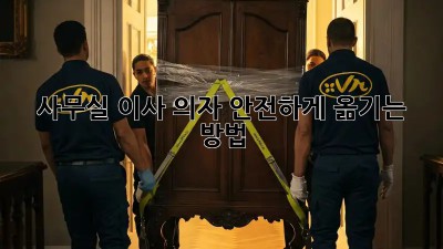 사무실 이사? 의자 안전하게 옮기는 방법!